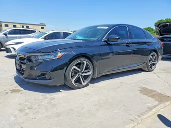 2022 Honda Accord 1HGCV1F34NA023287 Lot 53215016