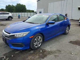 2017 Honda Civic 19XFC2F56HE075305 Lot 56236486