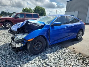 2017 Honda Civic 2HGFC2F54HH516595 Lot 55164386