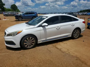 2015 Hyundai Sonata 5NPE34AF7FH218648 Lot 56150176