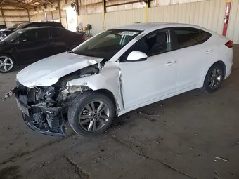 2018 Hyundai Elantra 5NPD84LFXJH390403 Lot 55595366