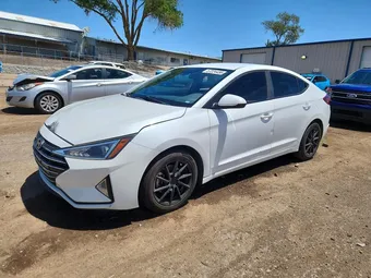 2019 Hyundai Elantra 5NPD84LFXKH457485 Lot 57224456