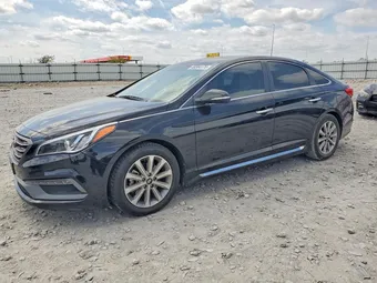 2017 Hyundai Sonata 5NPE34AFXHH585434 Lot 49584176