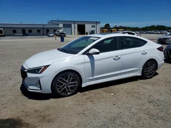 2020 Hyundai Elantra KMHD04LB2LU056357 Lot 53640776