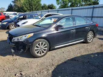2016 Hyundai Sonata 5NPE34AFXGH412205 Lot 53630366