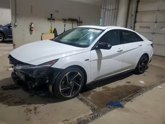 2022 Hyundai Elantra KMHLR4AFXNU230928 Lot 57116606