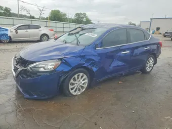 2018 Nissan Sentra 3N1AB7AP3JY343379 Lot 56139486
