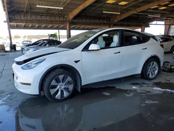 2021 Tesla Model Y Long 5YJYGDEE0MF240506 Lot 53596986