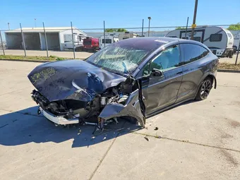 2024 Tesla Model X 7SAXCDE57RF444592 Lot 46948496