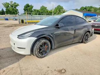 2021 Tesla Model Y 5YJYGDED5MF192833 Lot 54853196
