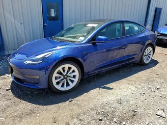 2022 Tesla Model 3 5YJ3E1EA1NF370131 Lot 58479976