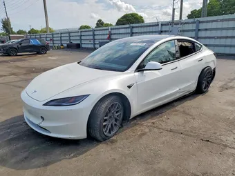 2024 Tesla Model 3 5YJ3E1EA5RF749672 Lot 52863446