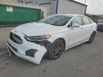 2019 Ford Fusion 3FA6P0CD6KR150983 Lot 53070366