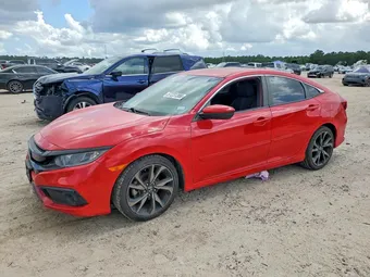 2019 Honda Civic 2HGFC2F88KH527164 Lot 57231366