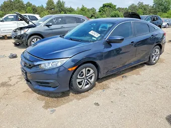 2017 Honda Civic 19XFC2F56HE041140 Lot 54354376