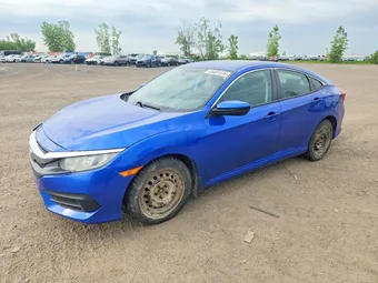 2017 Honda Civic 2HGFC2F55HH036596 Lot 55601536