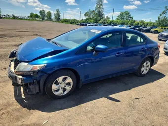2015 Honda Civic 2HGFB2E49FH046430 Lot 57484696