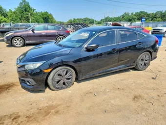 2017 Honda Civic 19XFC1F33HE206389 Lot 59576576