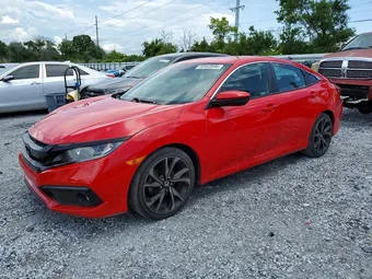 2020 Honda Civic 2HGFC2F81LH588650 Lot 55443956