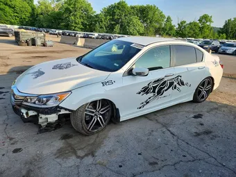 2017 Honda Accord 1HGCR2F57HA306055 Lot 56585556