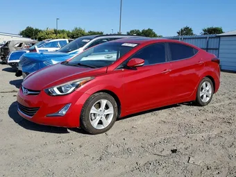 2016 Hyundai Elantra KMHDH4AE1GU491317 Lot 57707756