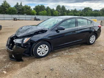 2019 Hyundai Elantra 5NPD74LF7KH400129 Lot 57366796