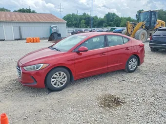 2017 Hyundai Elantra KMHD74LF9HU422370 Lot 58699576