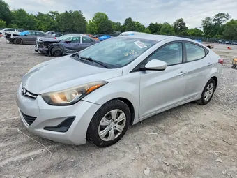 2016 Hyundai Elantra 5NPDH4AE7GH676339 Lot 55561636