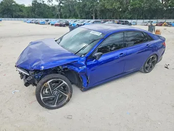 2023 Hyundai Elantra KMHLR4AF7PU608223 Lot 54487176
