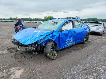 2021 Nissan Sentra 3N1AB8DVXMY268278 Lot 54910326