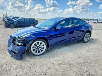 2022 Tesla Model 3 5YJ3E1EA5NF371931 Lot 60090796