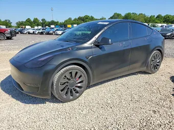 2021 Tesla Model Y 5YJYGDEF8MF299585 Lot 57069016