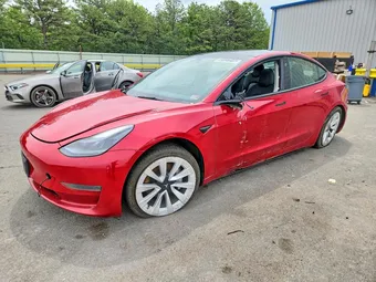 2022 Tesla Model 3 5YJ3E1EA5NF286054 Lot 58127216