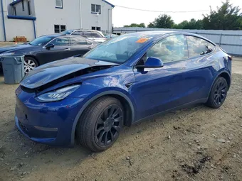 2021 Tesla Model Y Long 5YJYGDEE2MF061593 Lot 54261966