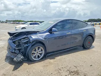 2022 Tesla Model Y 7SAYGDEE9NF436335 Lot 53800636