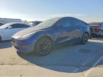 2021 Tesla Model Y Long 5YJYGDEE6MF138384 Lot 57070496
