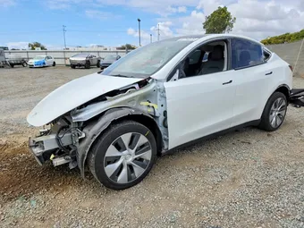 2022 Tesla Model Y 7SAYGDEE7NF445986 Lot 53756576