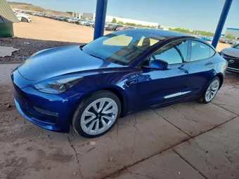 2022 Tesla Model 3 5YJ3E1EB7NF133006 Lot 55808026