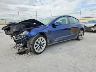 2022 Tesla Model 3 5YJ3E1EB5NF309227 Lot 52445506