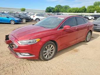 2017 Ford Fusion 3FA6P0HD1HR167207 Lot 58615666