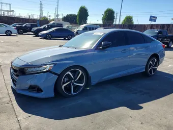 2021 Honda Accord 1HGCV1F31MA111034 Lot 60047786