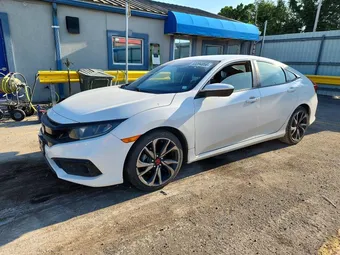 2019 Honda Civic 2HGFC2F81KH581261 Lot 53394856