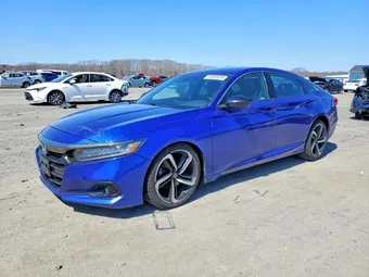 2021 Honda Accord 1HGCV1F37MA019541 Lot 49063876