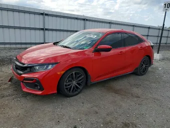 2021 Honda Civic SHHFK7G43MU200222 Lot 55864786