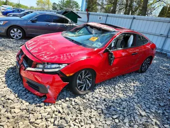 2017 Honda Civic 2HGFC4B05HH302205 Lot 52324716