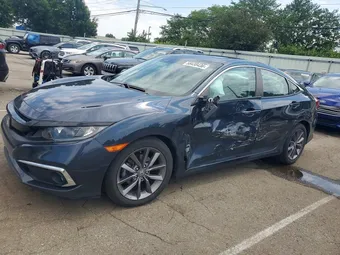 2021 Honda Civic 19XFC1F36ME001353 Lot 58430436