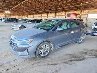 2019 Hyundai Elantra 5NPD84LF1KH424357 Lot 95763995