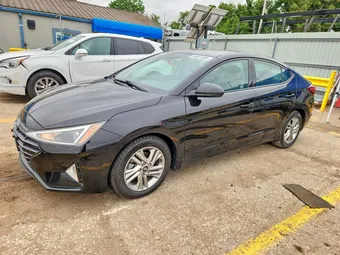 2019 Hyundai Elantra KMHD84LF1KU730377 Lot 54331386