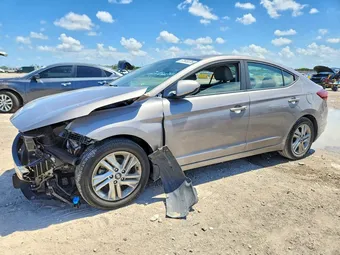 2020 Hyundai Elantra KMHD84LF0LU105938 Lot 57503376