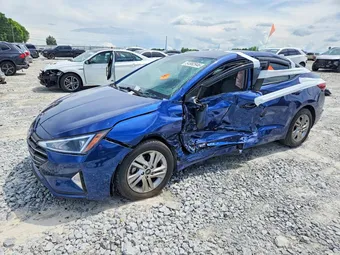 2019 Hyundai Elantra 5NPD84LFXKH492799 Lot 54982946